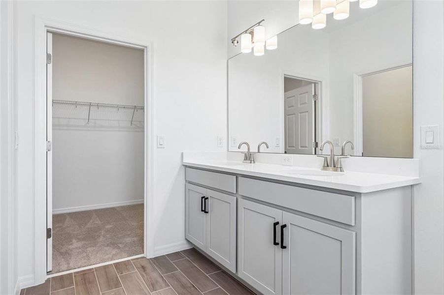 Furnished interior view inside a new home in Brack Ranch, St. Cloud (Image 14).