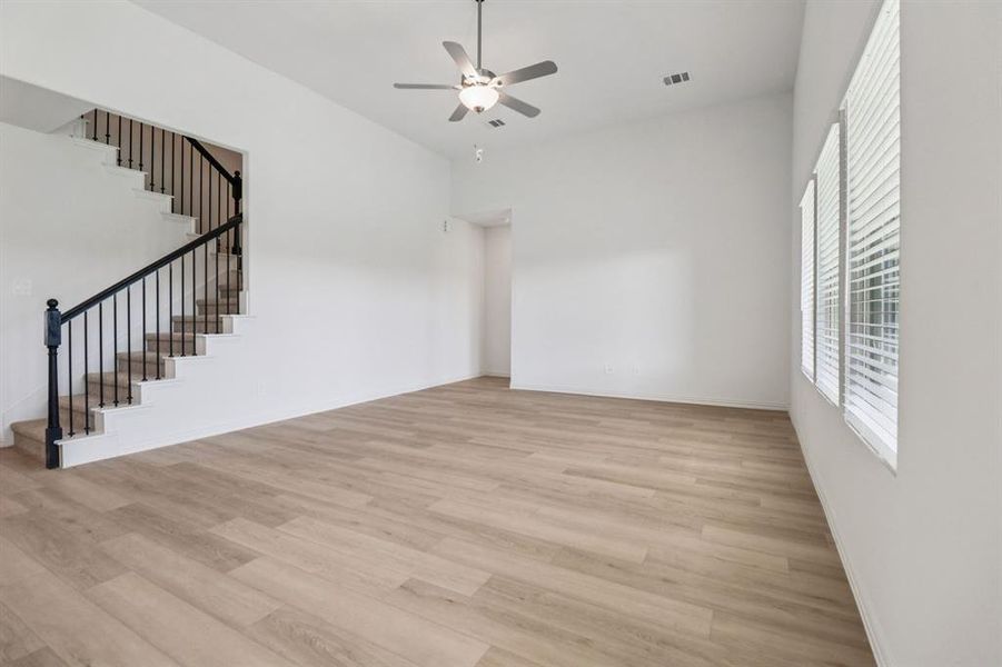 Spacious, unfurnished interior of a new home in Lakehaven - Premier Series, Farmersville (Image 32). Spacious, unfurnished interior of a new home in Lakehaven - Premier Series, Farmersville (Image 32).