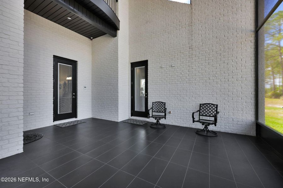 Exterior details and patio area of a home in , Jacksonville (Image 29).