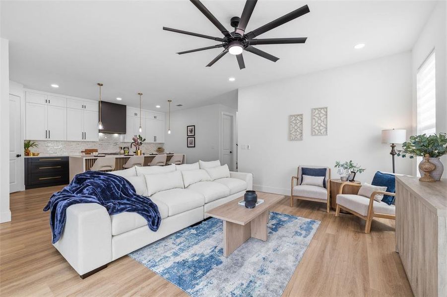 Furnished interior view inside a new home in , Tampa (Image 8).