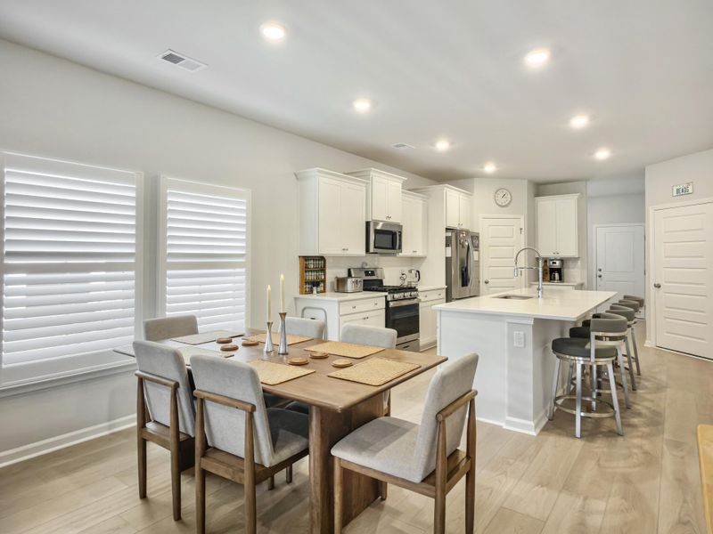 Furnished interior view inside a new home in , Summerville (Image 13).