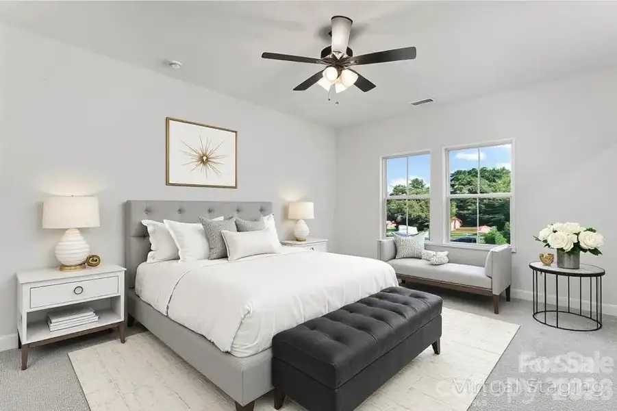 Furnished interior view inside a new home in , Granite Quarry (Image 4).