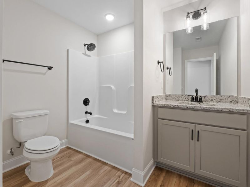 Furnished interior view inside a new home in Waverly Estates, Josephine (Image 12).