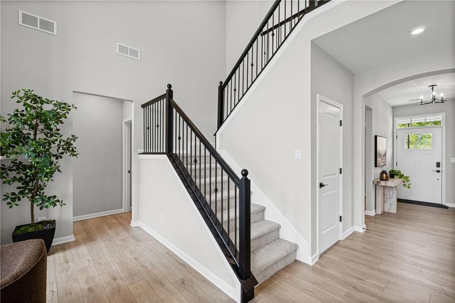 Furnished interior view inside a new home in Pickens Bluff, Hiram (Image 18).