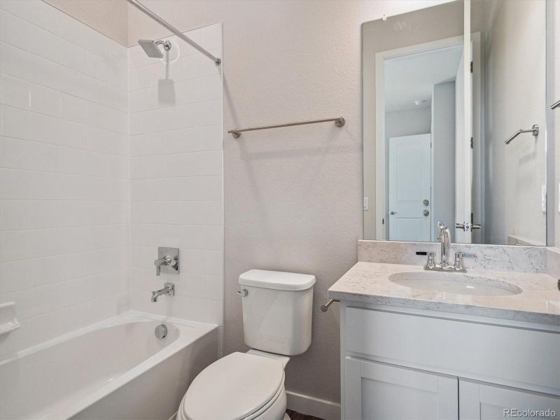 Furnished interior view inside a new home in Trails at Smoky Hill, Parker (Image 6).