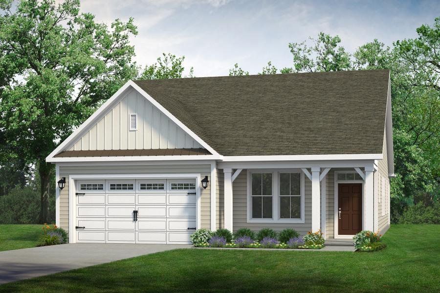 Representative exterior photo of a completed home built from the The Sunset Cove by Chesapeake Homes in Bridgewater - Shorehaven Village, Little River, SC (Image 13).