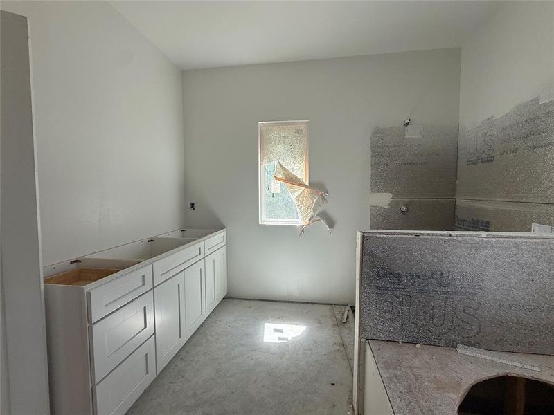 In-progress construction of a new home in Freeman Ranch, Weatherford, TX (Image 11).