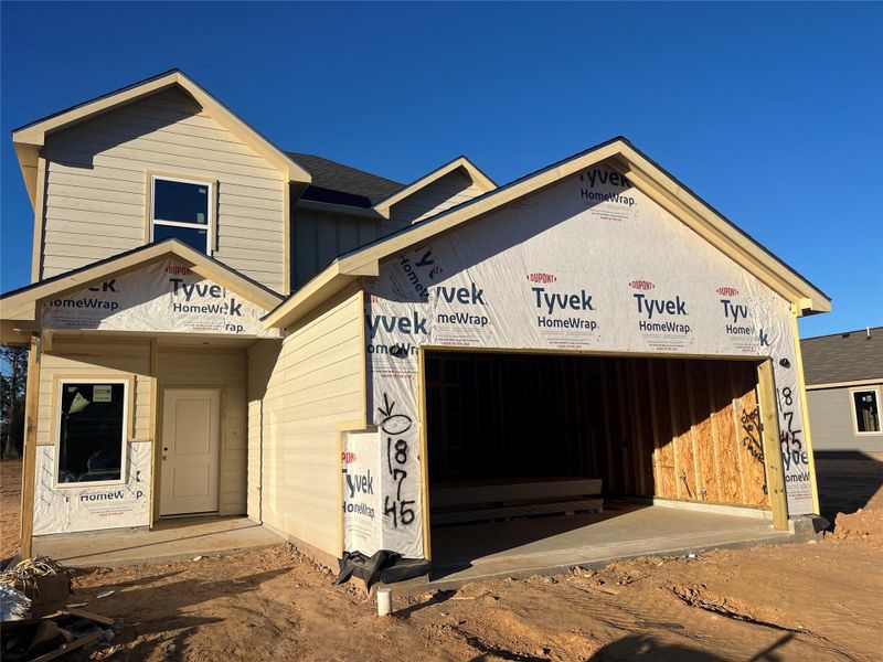 In-progress construction of a new home in The Enclave at Spring Branch, Montgomery, TX (Image 28).