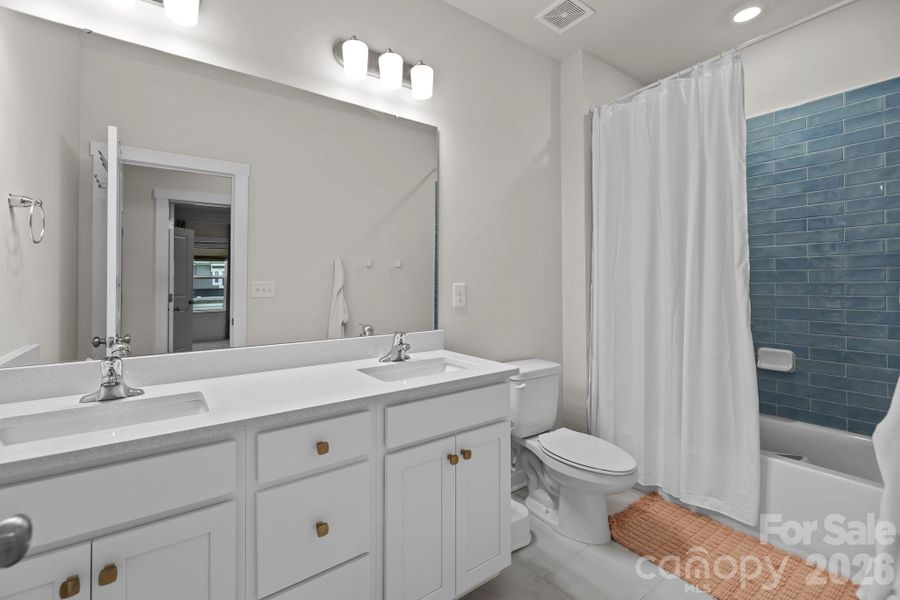 Furnished interior view inside a new home in , Mint Hill (Image 10).