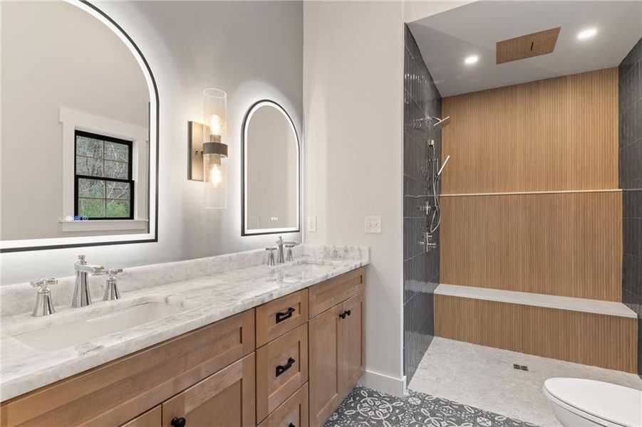 Furnished interior view inside a new home in , Ellijay (Image 11).