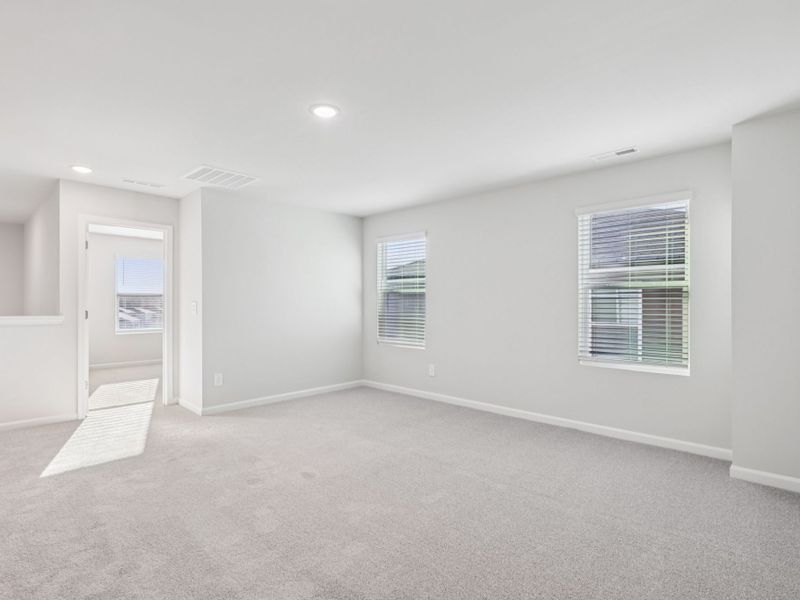 Spacious, unfurnished interior of a new home in Marshburn Landing - Signature Series, Wendell (Image 21). Spacious, unfurnished interior of a new home in Marshburn Landing - Signature Series, Wendell (Image 21).