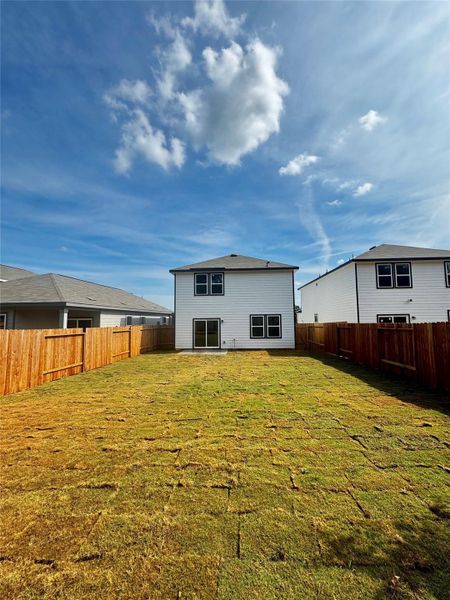 Exterior details and patio area of a home in Chapel Run, Montgomery (Image 2). Exterior details and patio area of a home in Chapel Run, Montgomery (Image 2).