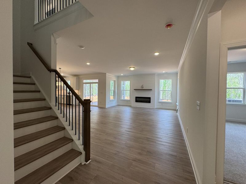 Spacious, unfurnished interior of a new home in Chasewood, Mint Hill (Image 19).
