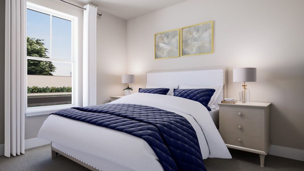 Representative furnished interior of a home built from the Bryson by Tri Pointe Homes in LaPrelle, Haslet (Image 12).