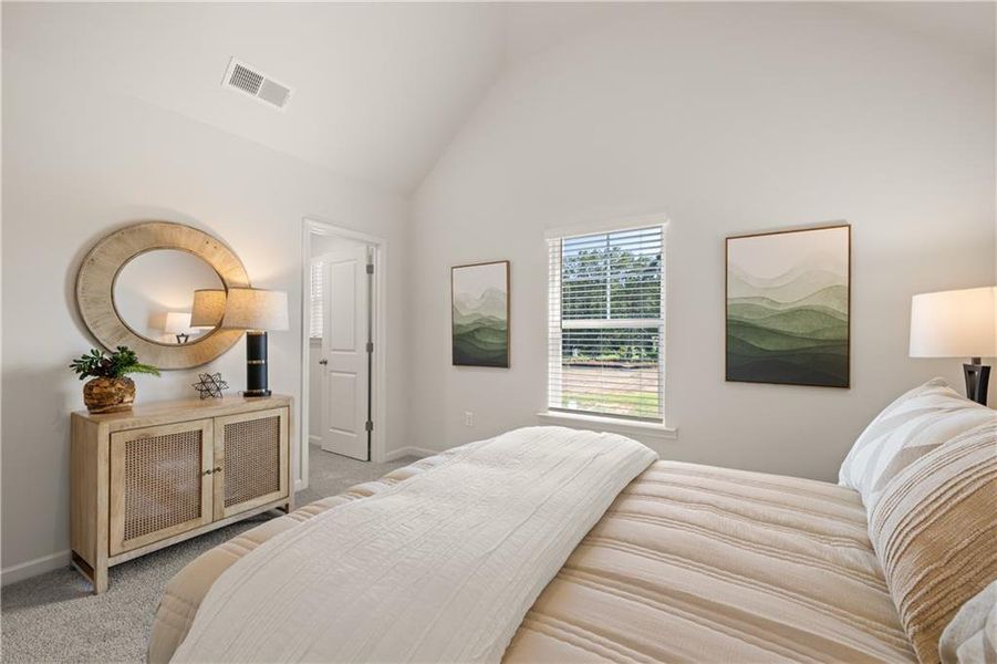 Furnished interior view inside a new home in Kingsmere Estates, Loganville (Image 13).