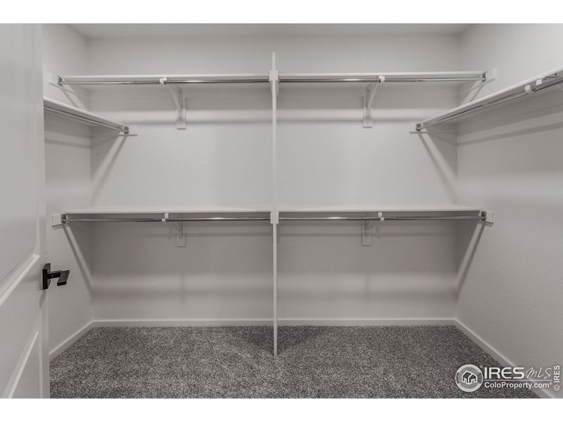 MASTER BEDROOM WALK IN CLOSET