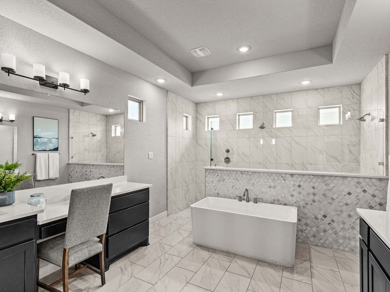 Representative furnished interior of a home built from the The Summerlin A by Davidson Homes LLC in Potranco Oaks, Castroville (Image 23). Representative furnished interior of a home built from the The Summerlin A by Davidson Homes LLC in Potranco Oaks, Castroville (Image 23).