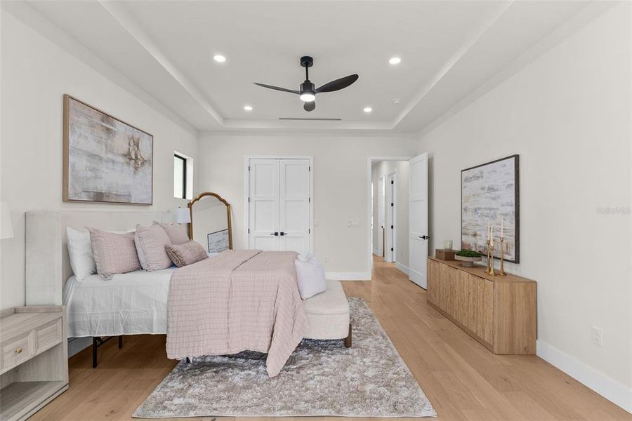 Furnished interior view inside a new home in , Tampa (Image 38).