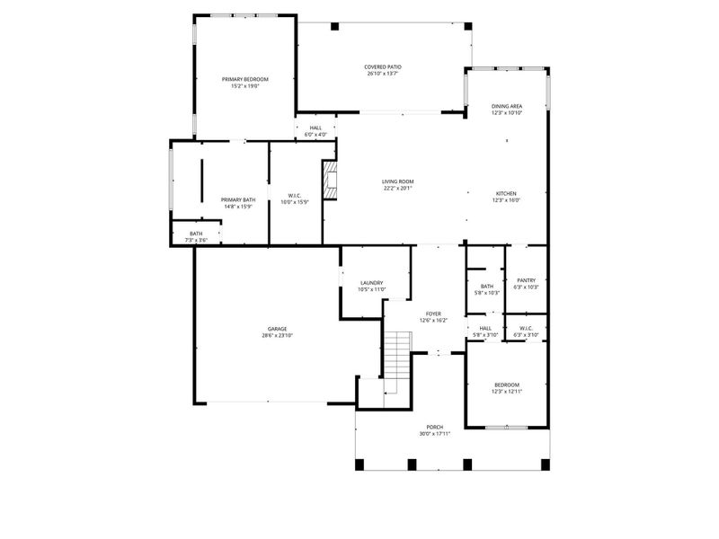 First floor plan