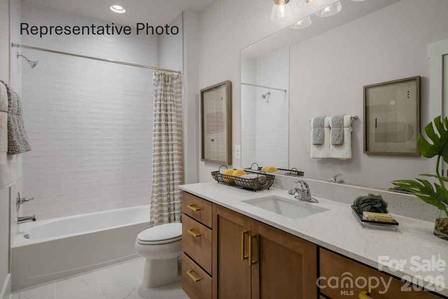Furnished interior view inside a new home in , Fort Mill (Image 16). Furnished interior view inside a new home in , Fort Mill (Image 16).