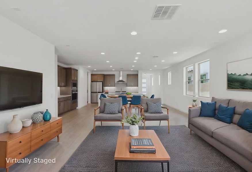 Great Room Virtually Staged - 2 of 10 Great Room Virtually Staged - 2 of 10
