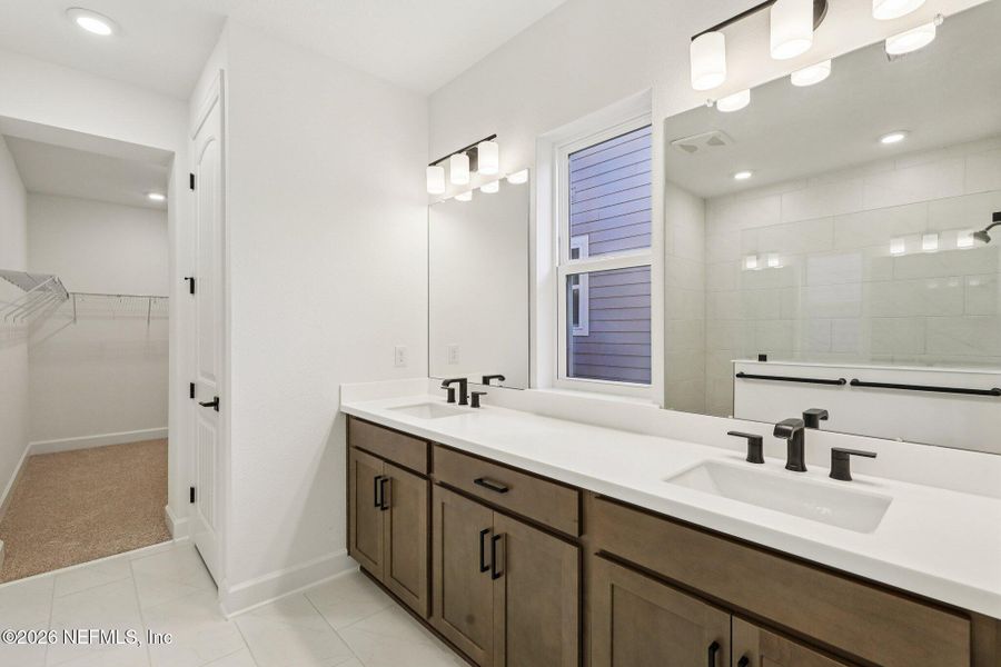 Furnished interior view inside a new home in Brookside at Shearwater, St. Augustine (Image 15).