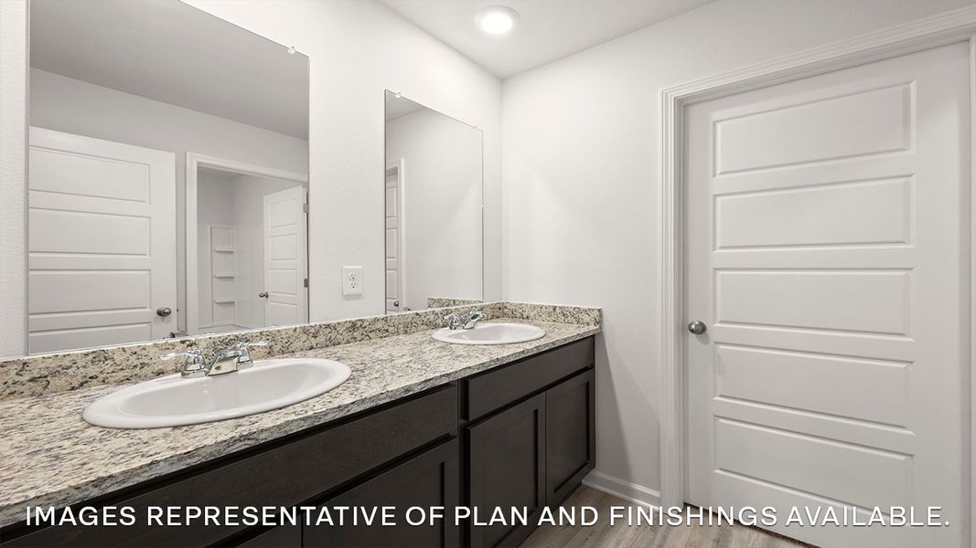 Representative furnished interior of a home built from the SPRUCE by D.R. Horton in Morford, Jackson (Image 8).