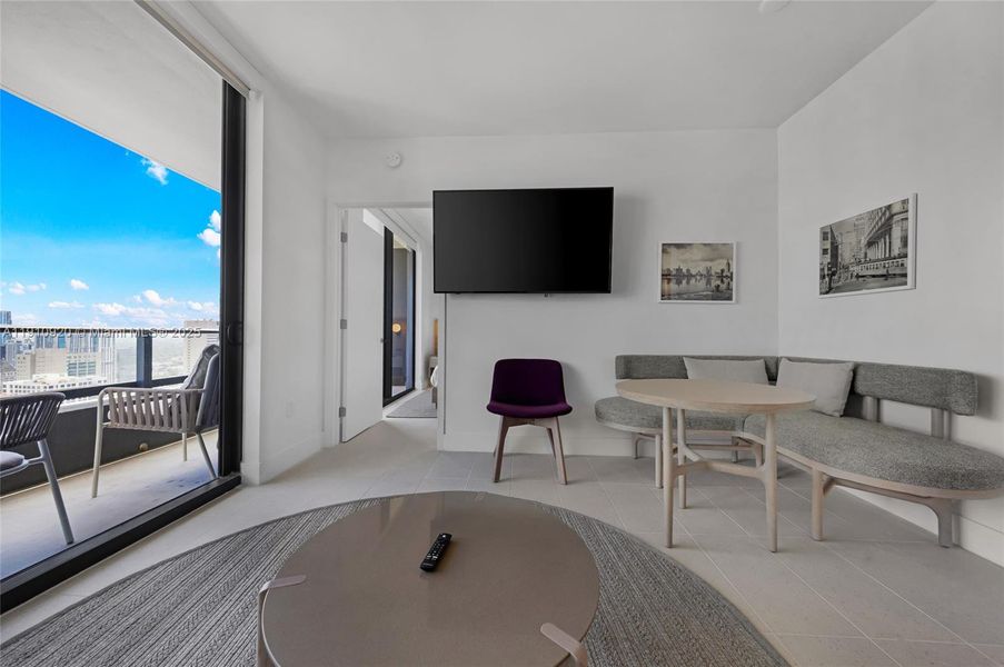 Furnished interior view inside a new home in Natiivo Miami, Miami (Image 5).