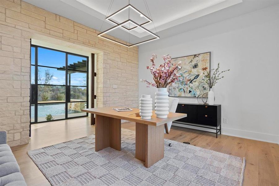 Furnished interior view inside a new home in , Horseshoe Bay (Image 7). Furnished interior view inside a new home in , Horseshoe Bay (Image 7).