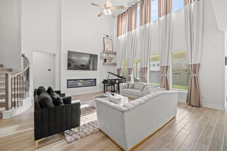 Furnished interior view inside a new home in McCrary Meadows, Richmond (Image 20). Furnished interior view inside a new home in McCrary Meadows, Richmond (Image 20).