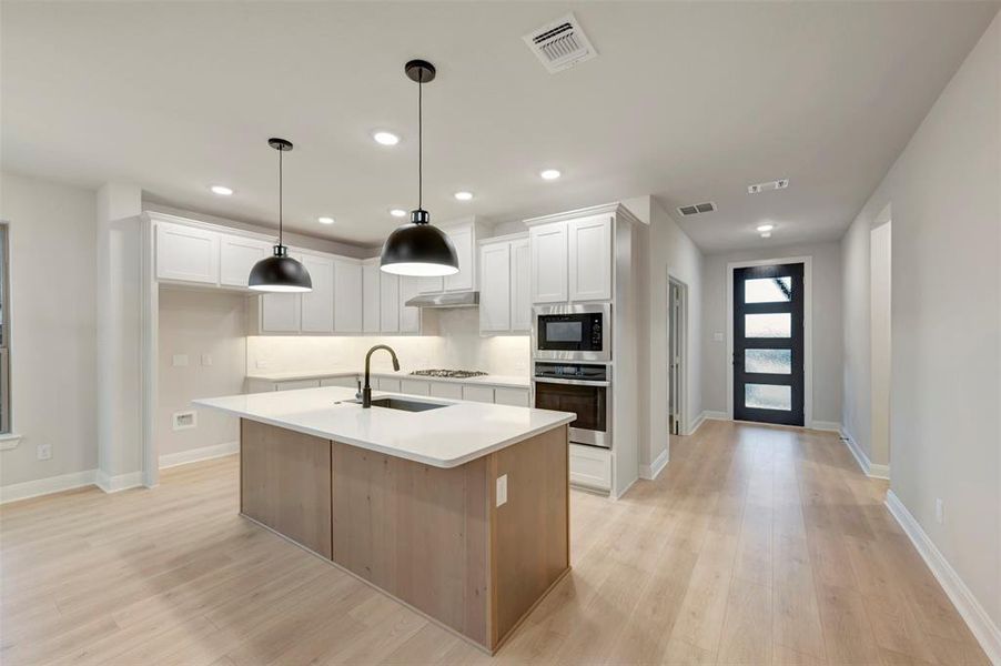 Furnished interior view inside a new home in Karis - Village Series, Crowley (Image 12).