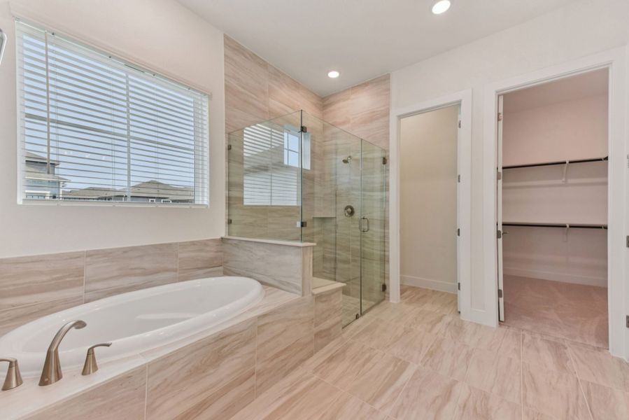 Furnished interior view inside a new home in Easton Park, Austin (Image 9).