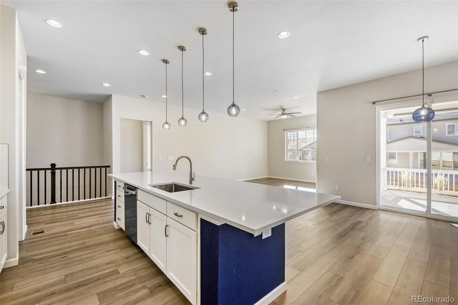 Furnished interior view inside a new home in Creekside Village, Thornton (Image 14).