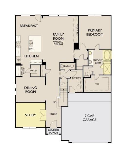 The Aubrey Floor plan
