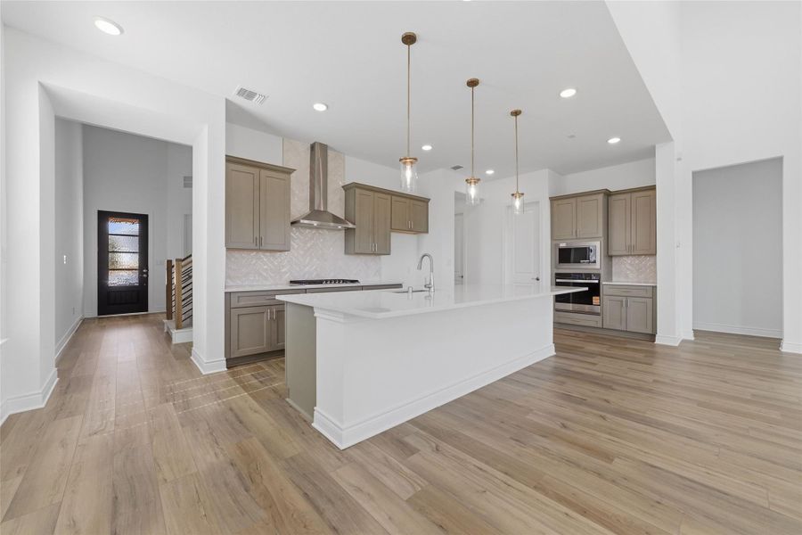 Opened Concept from Kitchen to Living room