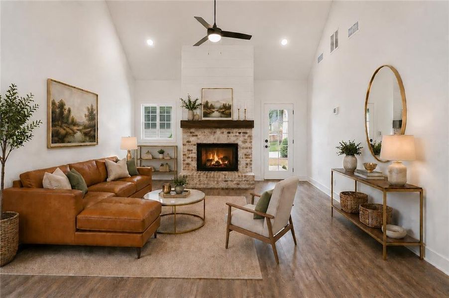Furnished interior view inside a new home in Ferguson Corners, Emerson (Image 17).