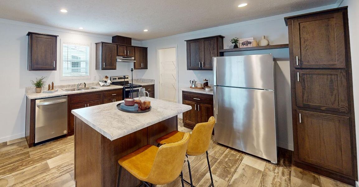 Furnished interior view inside a new home in , Early Branch (Image 8).