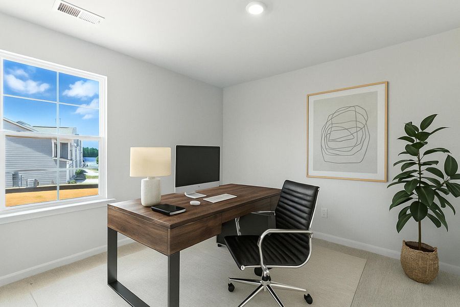 Furnished interior view inside a new home in , Summerville (Image 6).