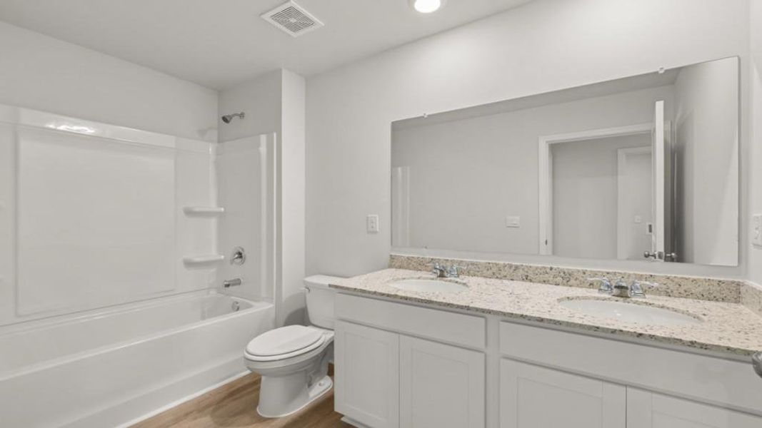 Furnished interior view inside a new home in Aurora Creek, Dallas (Image 9).
