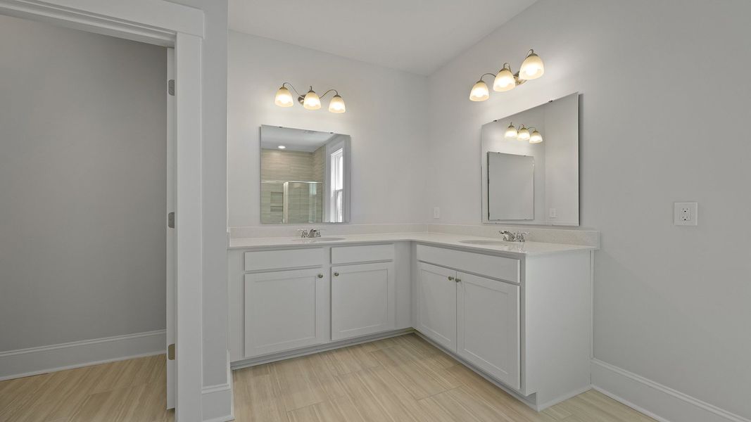 Furnished interior view inside a new home in Livingston Woods, Irmo (Image 11).