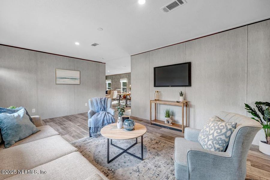 Furnished interior view inside a new home in , Hastings (Image 11).
