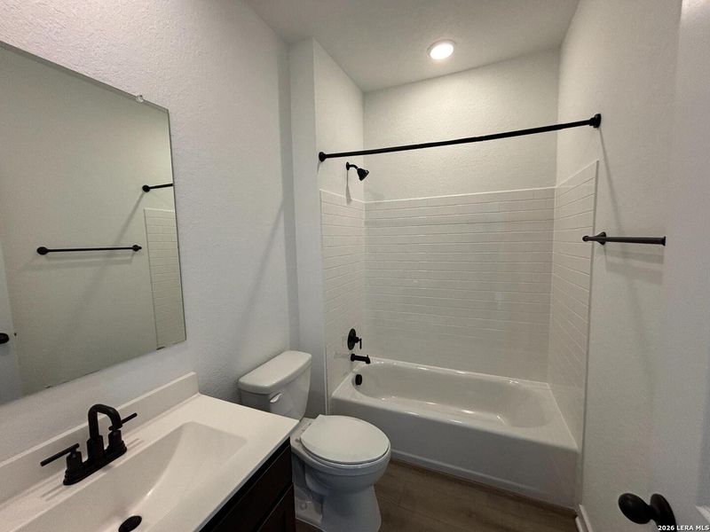 Furnished interior view inside a new home in Saddlebrook Ranch, Schertz (Image 6). Furnished interior view inside a new home in Saddlebrook Ranch, Schertz (Image 6).