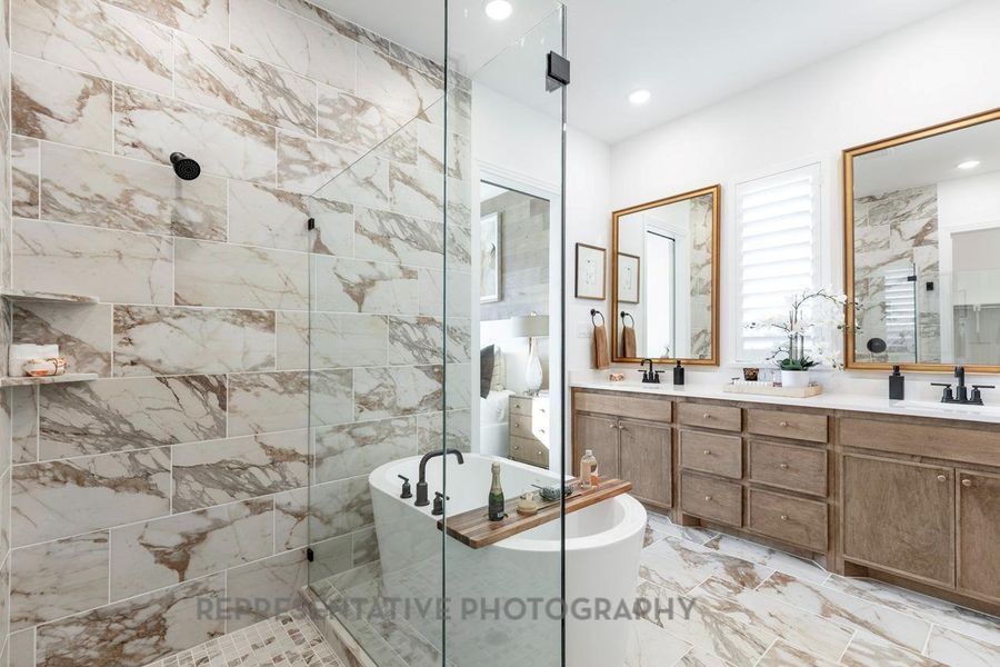 Furnished interior view inside a new home in ARTAVIA: 60ft. lots, Conroe (Image 8). Furnished interior view inside a new home in ARTAVIA: 60ft. lots, Conroe (Image 8).