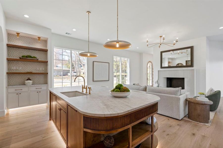 Furnished interior view inside a new home in , Dallas (Image 6). Furnished interior view inside a new home in , Dallas (Image 6).