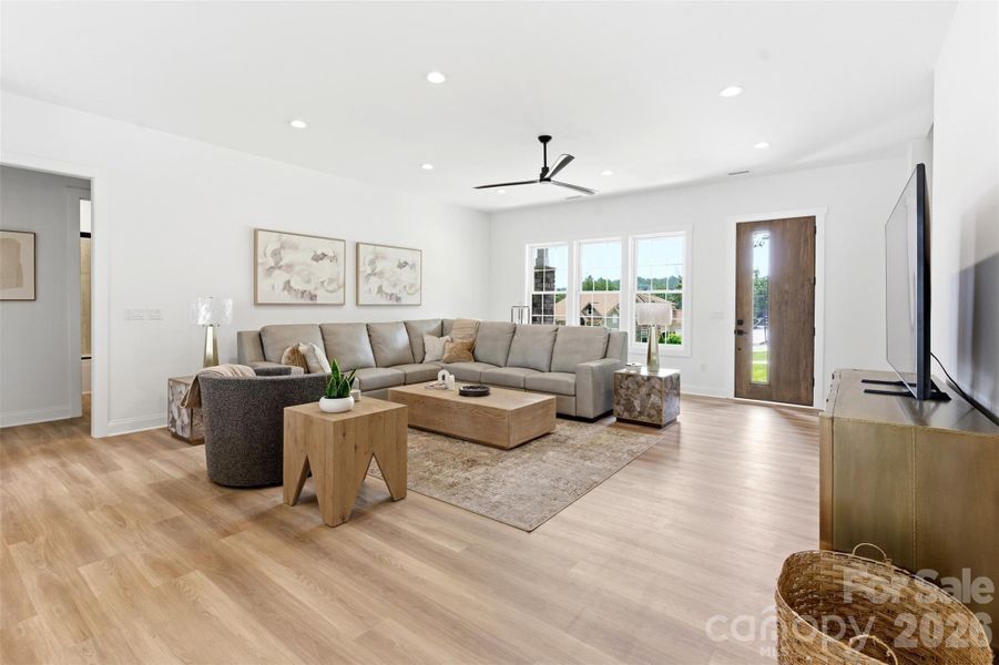 Furnished interior view inside a new home in , Granite Falls (Image 33).