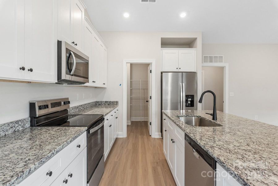 Furnished interior view inside a new home in Ascot Woods, Charlotte (Image 9). Furnished interior view inside a new home in Ascot Woods, Charlotte (Image 9).