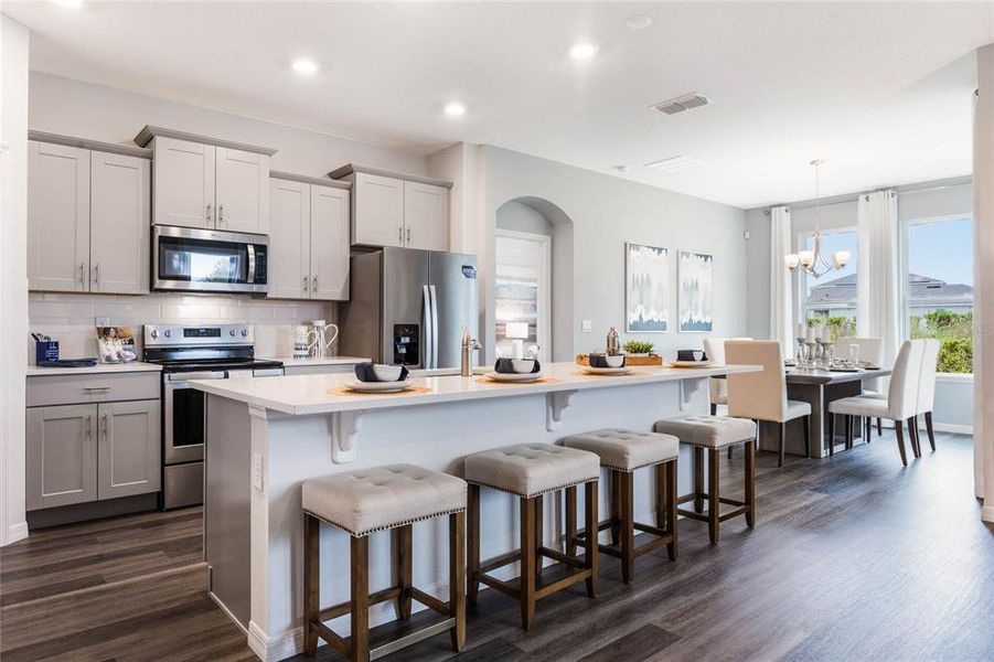 Furnished interior view inside a new home in Wynwood, Ocoee (Image 15).