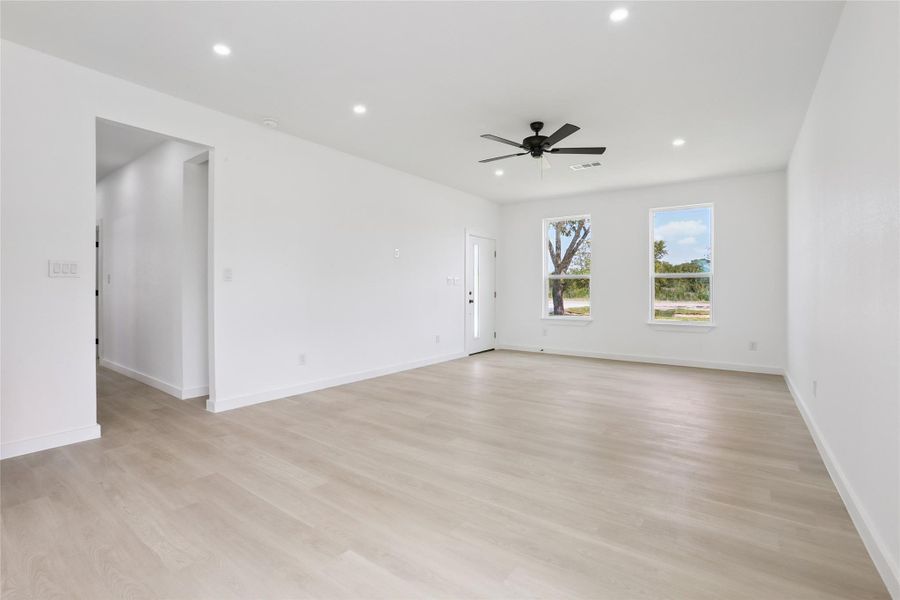 Spacious, unfurnished interior of a new home in , Bastrop (Image 27). Spacious, unfurnished interior of a new home in , Bastrop (Image 27).