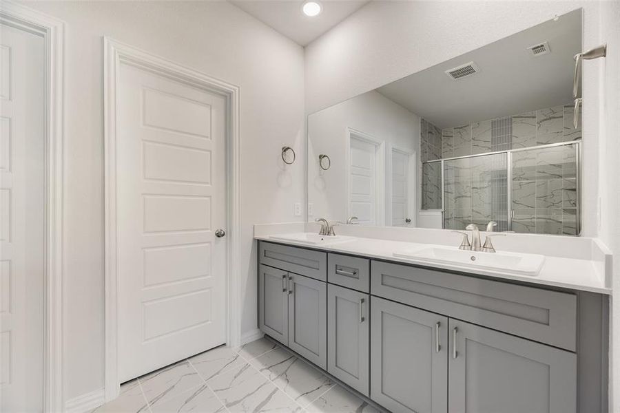 Furnished interior view inside a new home in City Point, North Richland Hills (Image 5).