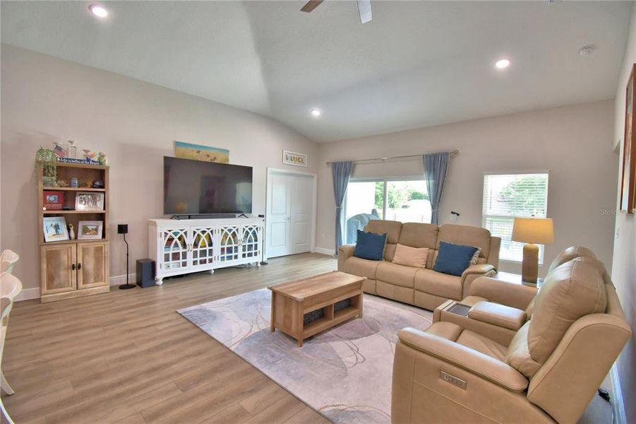 Furnished interior view inside a new home in Harmony at Lake Eloise, Winter Haven (Image 51).